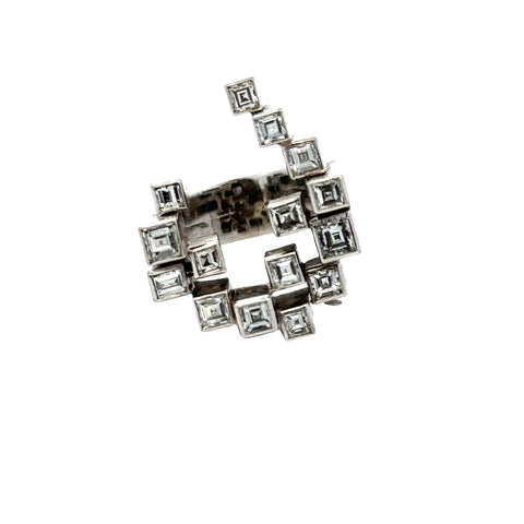 18Kt White Gold Diamond Ring