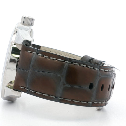 Android Horizon Automatic Ref. AD574 Stainless Steel & Leather Skeleton Dial 48mm Watch
