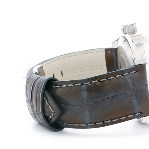 Android Horizon Automatic Ref. AD574 Stainless Steel & Leather Skeleton Dial 48mm Watch